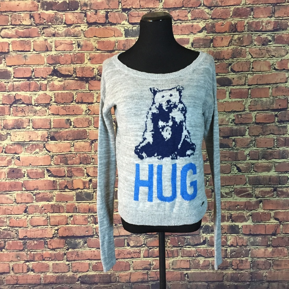 Hollister XS Bear Hug Thin Sweater
